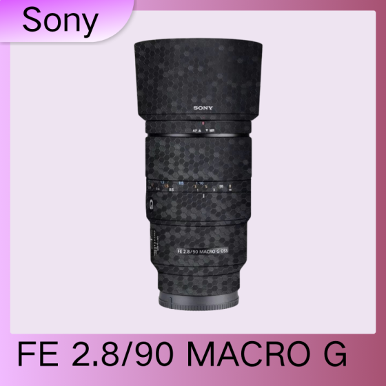Lentes Sony FE90F2.8 MACRO G OSS - Pele câmera, adesivo câmera - com alta resistência a arranhões, à prova d'água e com design elegante.